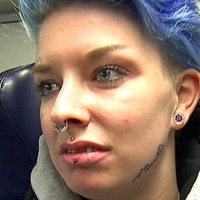 Girlwithfacetattoo aka Jacky aus Hartes Deutschland Nøgen