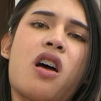 Ladyboy Kitty Nøgen